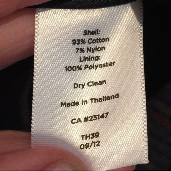 Talbots multi-colored striped lined pencil skirt - Picture 4 of 7